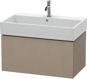 Duravit L-Cube Waschtischunterschrank beige, wandhängend, B: 78,4 cm, T: 45,9 cm, H: 39,4 cm - Bild 1