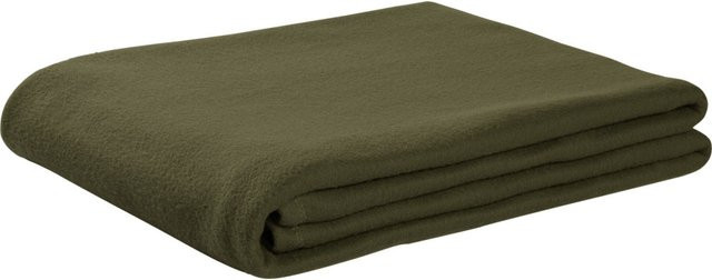 ERWIN M. Fleecedecke Sommer Arktis in Dunkelgrün, Breite: 100 cm, Länge: 150 cm - Bild 1