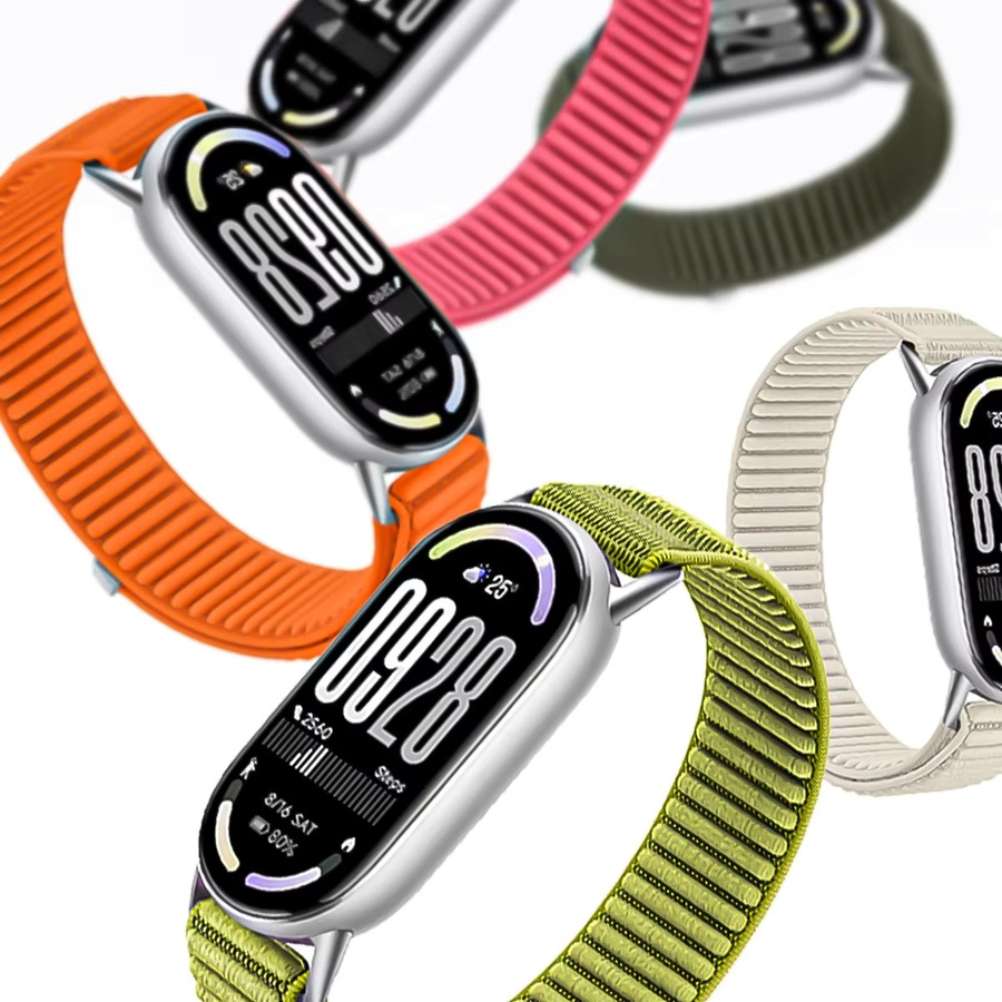 OAKCHARM Uhrenarmband Nylon, Xiaomi Mi Band 10 9 8 - Bild 3