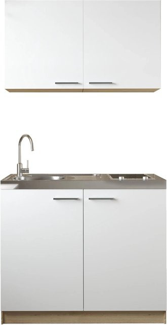 Respekta Pantry-Küche Merle in Weiß, B/H/T: 100 x 200 x 60 cm - Bild 2