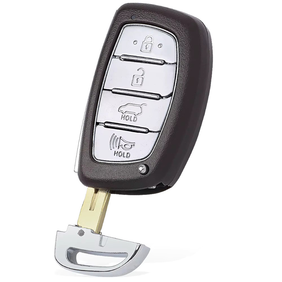 KEYECU Smart Remote Auto Schlüsselanhänger für Hyundai Tucson 2018 2019 2020, Schwarz, 433,92 MHz ID47 4 Tasten Prox - Bild 4