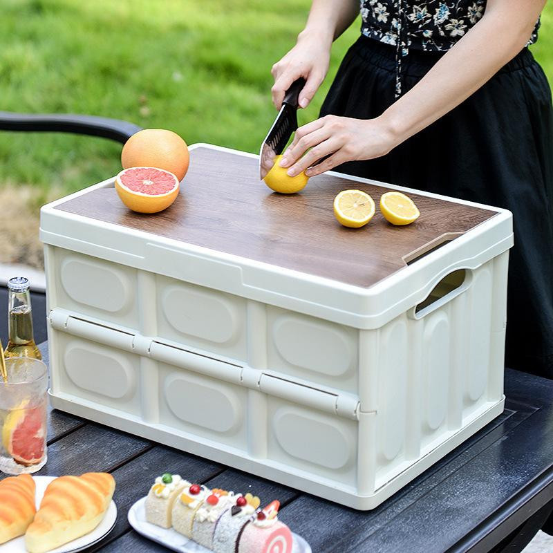 Binchi Outdoor Camping Faltbare Lagerbox für Auto und Haushalt in Solid - Bild 1