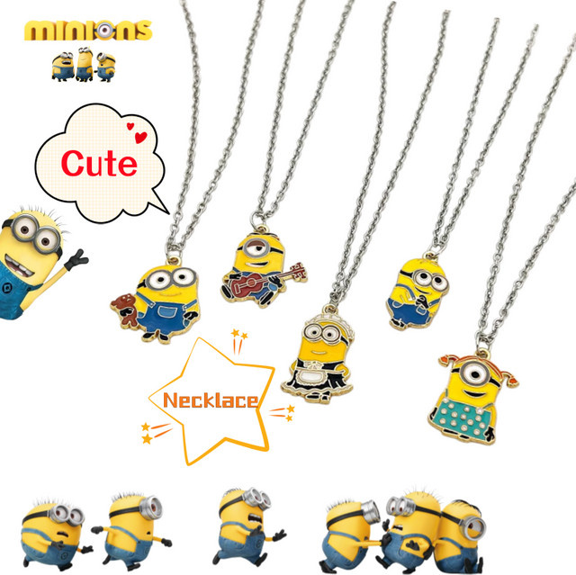 Minions Halskette, Silber, Damen, Herz - Bild 1