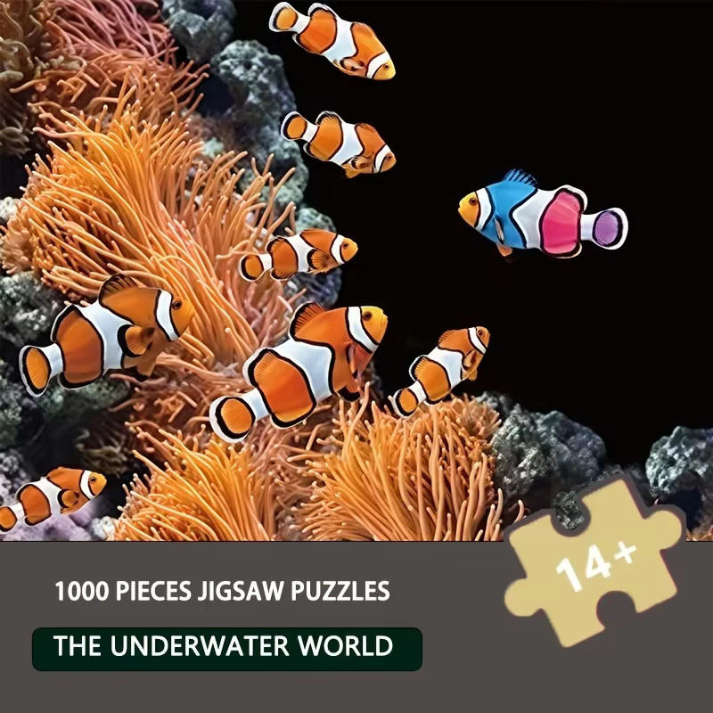 MaxRenard Clownfisch Korallenriff Puzzle, 1.000 Teile, ab 14 Jahre - Bild 5