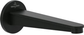 Villeroy & Boch Badewannenauslauf Conum Wandmontage, Matt Black - Bild 1
