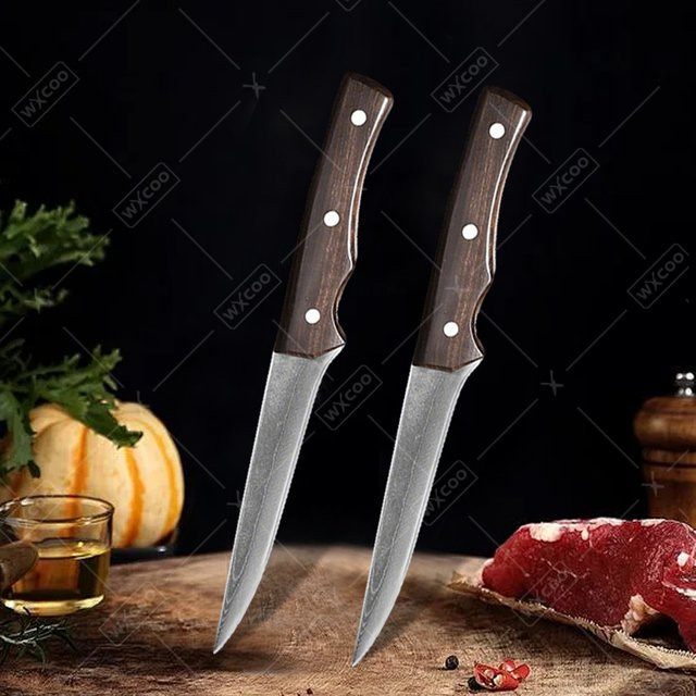 WXCOO Ausbeinmesser im japanischen Stil aus Holz für Fleisch und Gemüse - Bild 1