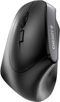Cherry MW 4500 LEFT Kabellose ergonomische Maus für Linkshänder in Schwarz mit 1200 dpi und USB-Empfänger - Bild 1