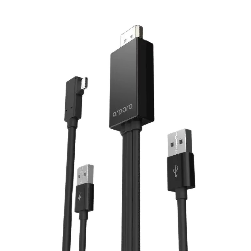 Arpara 5K Datenkabel für VR-Headset-Zubehör mit DisplayPort DP1.4 Unterstützung, Länge: 3,5 m - Bild 2