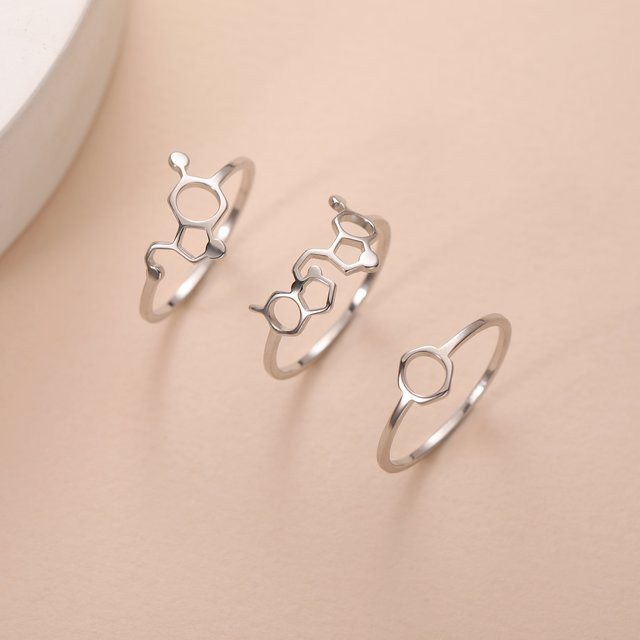 Cazador Science Ringe, Edelstahl, Damen - Bild 1