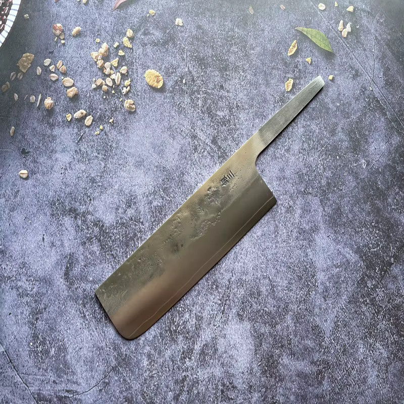 RHON Nakiri-Spalter aus Edelstahl in Silber mit scharfer 3-Klinge für Fleisch und Gemüse - Bild 2