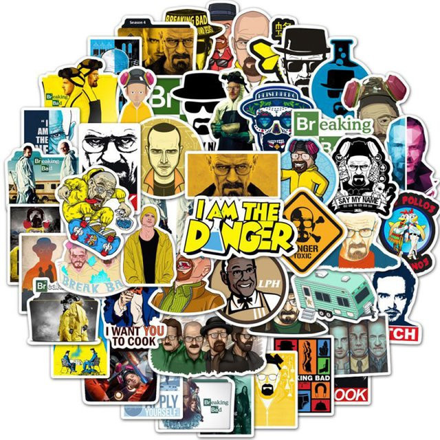 Rspctou Breaking Bad Aufkleber, Bunt / Mehrfarbig - Bild 1