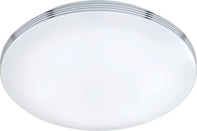 Trio LED-Deckenleuchte Apart in Chrom, B/T/H: 41 x 41 x 10 cm - Bild 1