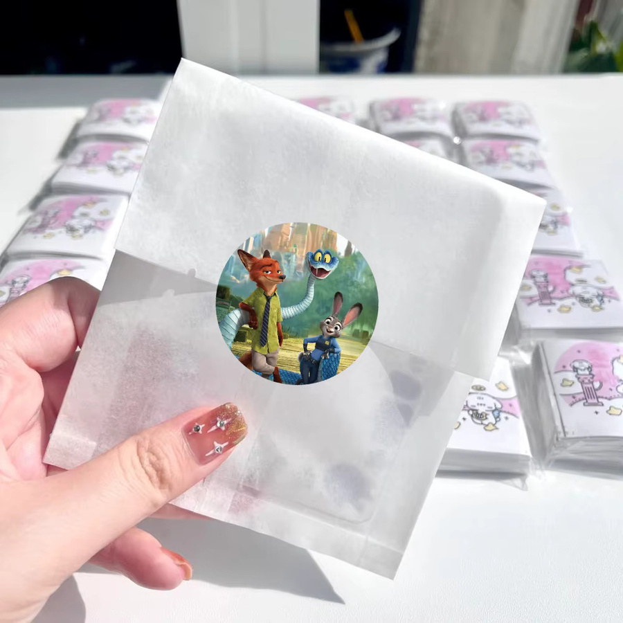 500 Stück Disney Zootopia Kawaii Cartoon Siegelaufkleber in Multicolour für DIY Notebook und Laptop Dekoration - Bild 4