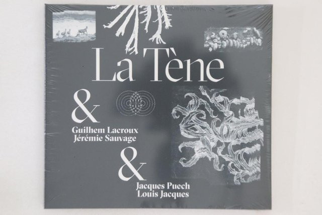 CD Aufgeben?e/Mal?ja von La T?ne, Guilhem Lacroux und Jeremie - Weltmusik Folk Album in Grau - Bild 1