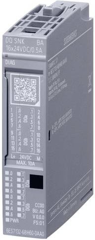 Siemens SPS-Ausgangs-Modul 6ES7132-6BH60-0AA0 in Grau - Bild 1