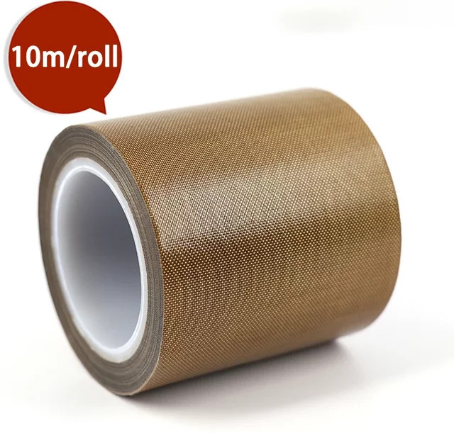 Hochtemperaturbeständiges PTFE-Stoffklebeband in Braun zur Wärmedämmung und Abdichtung - Bild 1