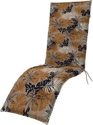 DOPPLER Liegenauflage Living aus Baumwolle in Braun, L x B x H: 170 x 48 x 6 cm - Bild 1