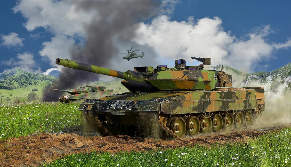 Revell Model Set Leopard 2 A6M+ - Bild 2