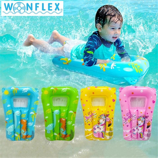 Wonflex Aufblasbare Wasser-Hängematte und Pool-Luftmatratze in Pink - Bild 1