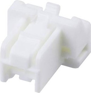 Molex Buchsengehäuse-Kabel in Weiß mit 2,00 mm Rastermaß - Bild 1