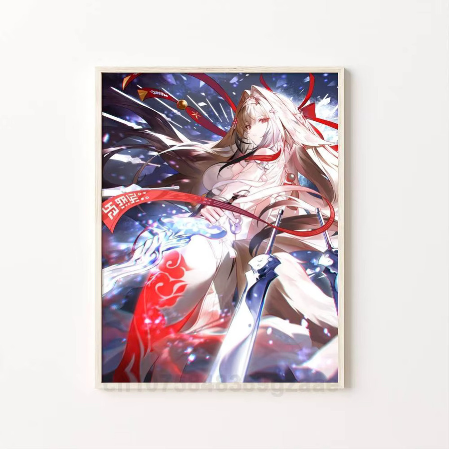 Ye Shunguang Zenless Zone Zero Selbstklebendes Poster Wanddekoration Mehrfarbig - Bild 6