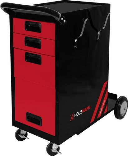 Holzmann Maschinen Schweißwagen FW150PRO in Schwarz/Rot mit 130 kg Traglast - Bild 1