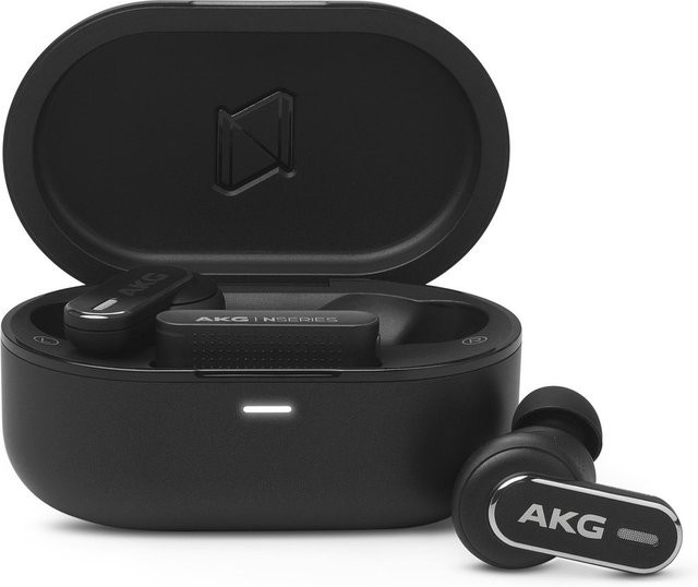 AKG N5 True Wireless In-Ear Kopfhörer Hybrid Schwarz mit Bluetooth und USB-C - Bild 1
