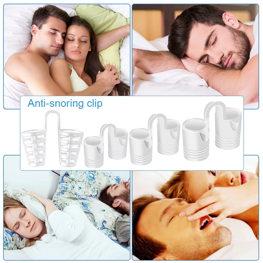 Raiuleko Nasenklammer gegen Schnarchen, Nasendilatator, Unisex - Bild 4