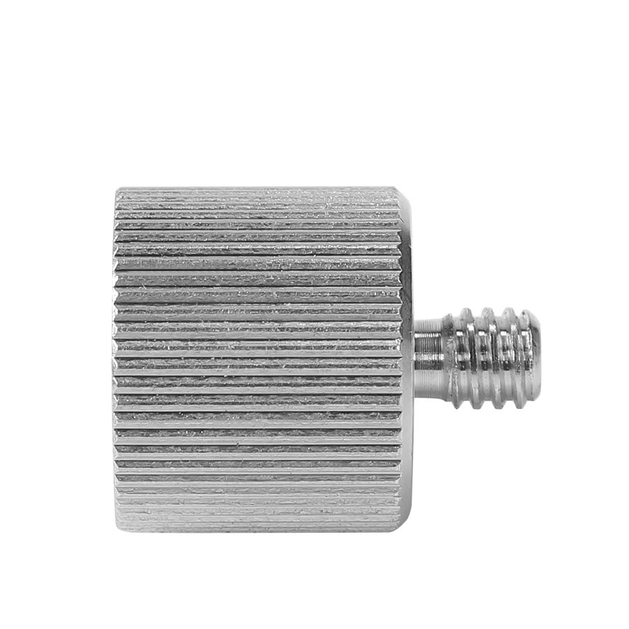 HILDA Multifunktions-Adapter 5/8 Zoll auf 1/4 Zoll Gewinde in Silber für Laser Level und Entfernungsmesser sowie Stativständer - Bild 2