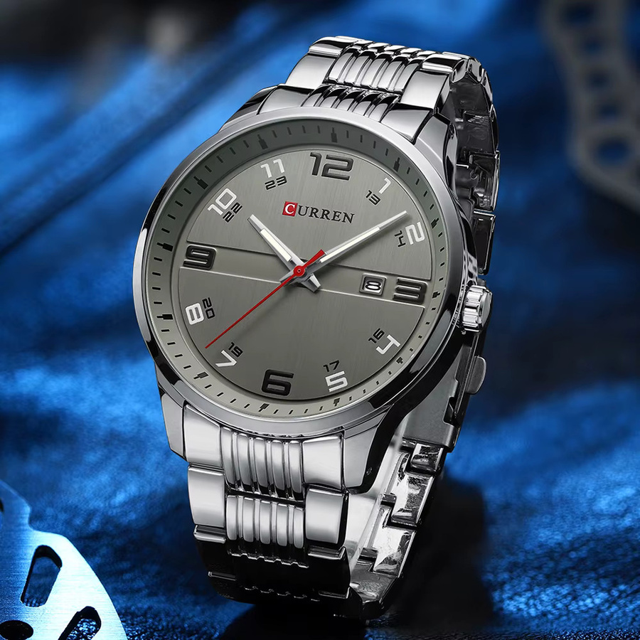CURREN Armbanduhr, Quarz, Edelstahl, Herren - Bild 4