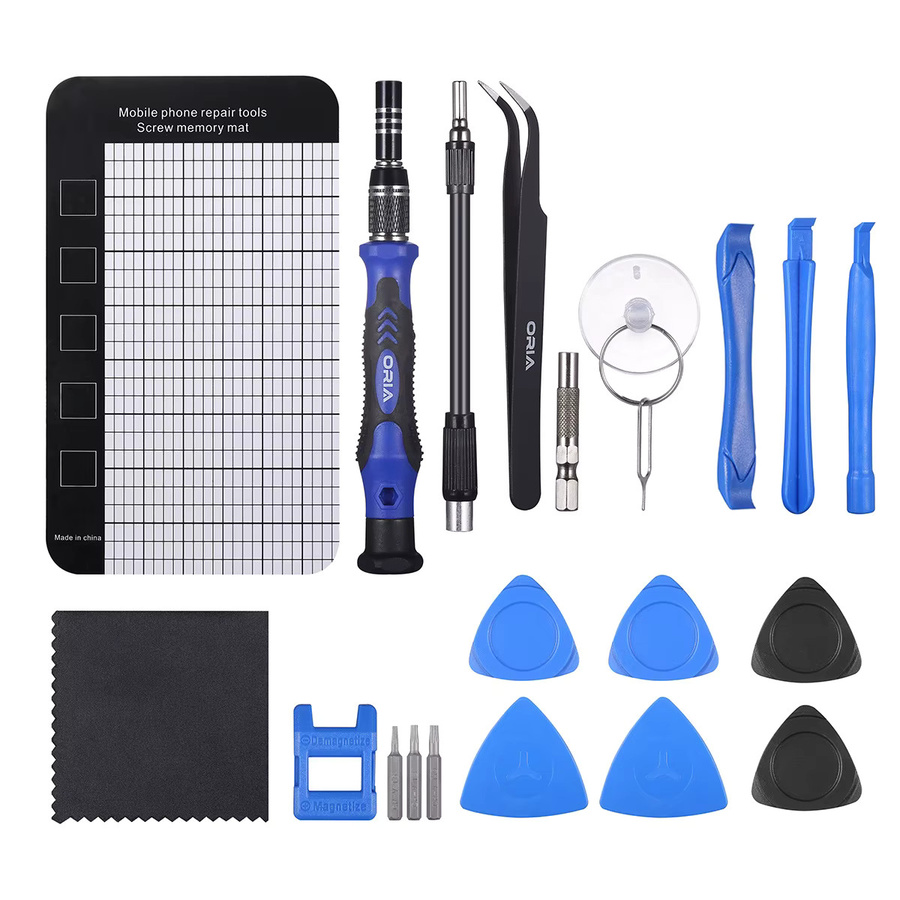 ORIA Präzisions-Schraubendreher-Set 120-in-1 mit magnetischen Bits für Reparaturen an Smartphones, Computern und DIY-Projekten - Bild 3