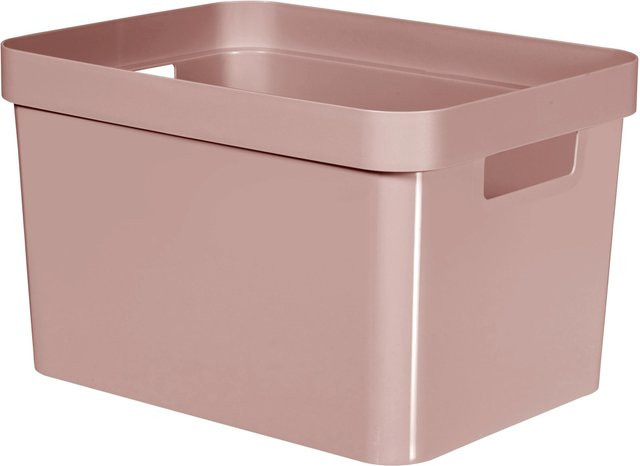 Curver Box Infinity Aufbewahrungsbox Rosa B: 35,6 cm, T: 26,6 cm, H: 21,8 cm - Bild 1
