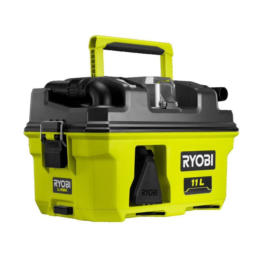 Ryobi Akku-Nass-Trockensauger ONE+ RV1811-0 in Grün mit HEPA-12-Filter - Bild 4