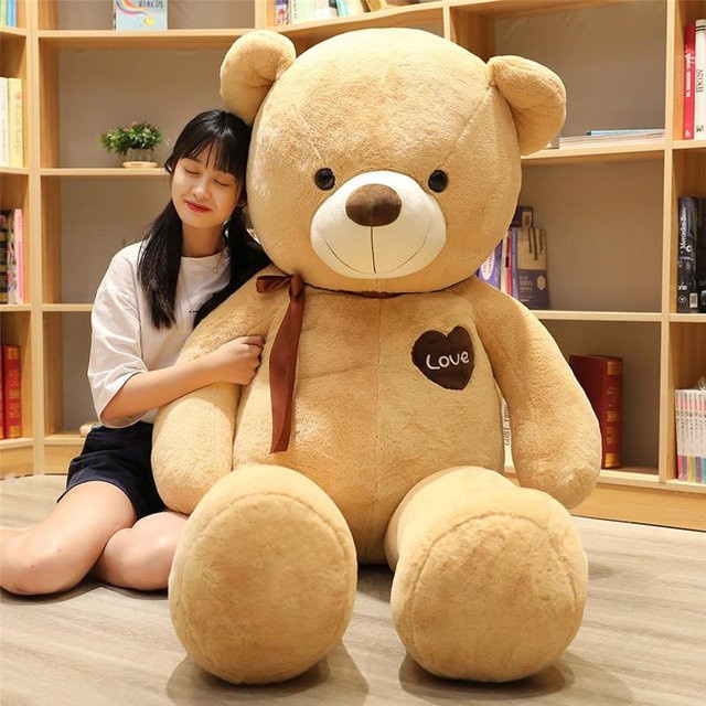 Yiran Furniture Teddybärpuppe Großer Bär, Plüschtier, 80cm - Bild 1