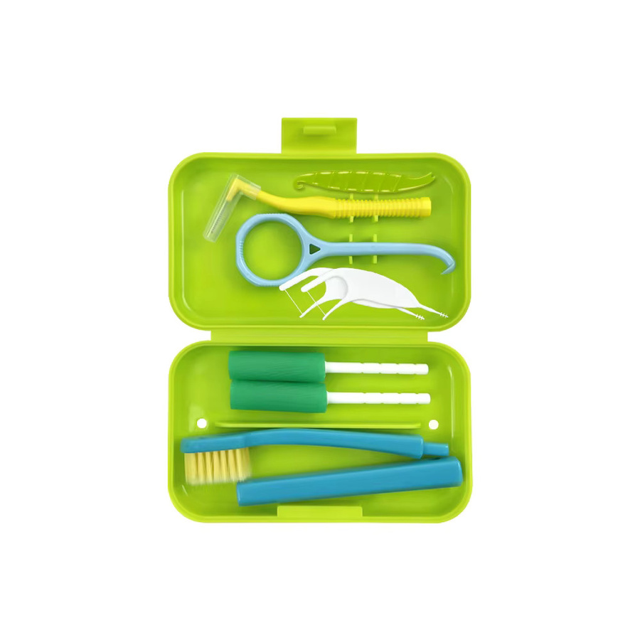 YOUYA DENTAL Kieferorthopädisches Pflegeset, Aligner Chewies, Aufbewahrungskoffer, Interdentalbürste - Bild 4