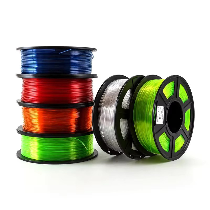 SunDcreate PETG Filament 1,75mm für FDM 3D-Drucker, 1kg, Weiß und Mehrfarbig - Bild 1