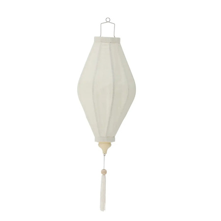Bloomingville Deko Pomp in Weiß im skandinavischen Design, Höhe: 50 cm