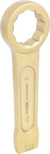 KS Tools Schlag-Ringschlüssel aus Aluminium-Bronze in Gold, Schlüsselweite: 46 mm - Bild 1