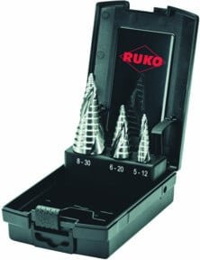 Ruko Stufenbohrersatz in Silber, Größe 0/9, 1, 2 - Bild 1