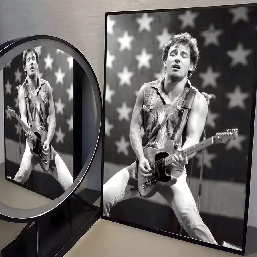 American Rock Bruce Legend S-Springsteen Poster selbstklebende Wanddekoration in White und Multicolour - Bild 5