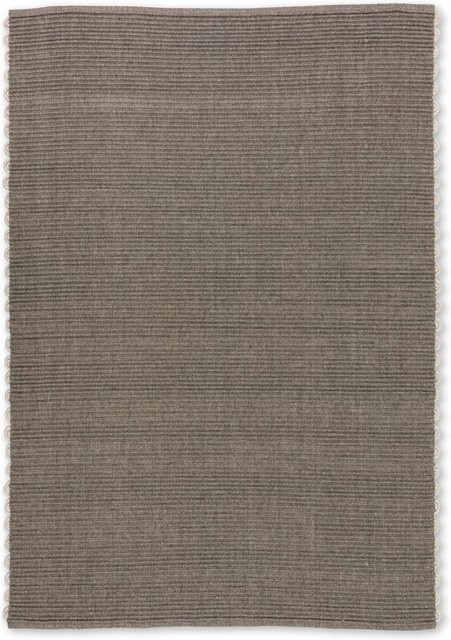 Teppich SCHÖNER WOHNEN OMIRA modern rechteckig aus Wolle und Baumwolle in Grau und Braun B: 230 cm, T: 160 cm - Bild 1
