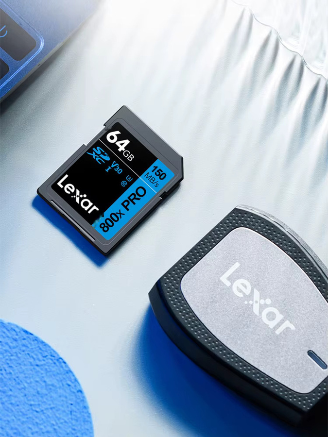 Lexar 800X PRO SD-Speicherkarte Klasse 10 V30 für 4K-Aufnahmen in Schwarz - Bild 6