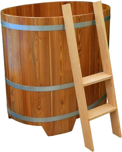 WEKA Badebottich aus Lärchenholz in Beige und Braun - Bild 1