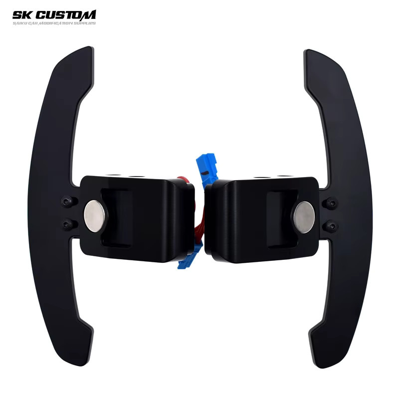 SK CUSTOM Magnetische Schaltwippen aus Aluminium-Legierung für BMW G20 G30 G87 M2 M3 M4 F20 F30 F45 in Schwarz und Grün - Bild 2