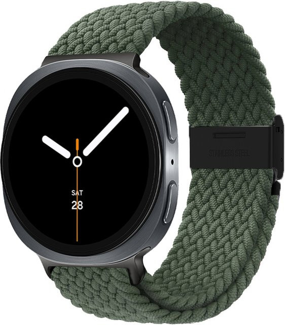 LCAPLE Uhrenarmband Textil/NATO, Samsung Galaxy Watch 8, Geflochtenes Armband - Bild 1