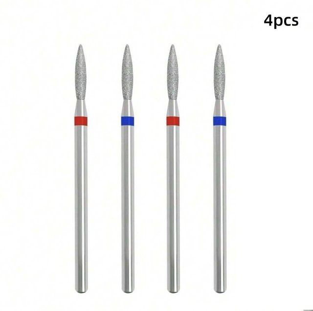 NotNoot Häutchen Bohrer Bits, 4 Stück, Runde Ball Köpfe, 3/32'' - Bild 1