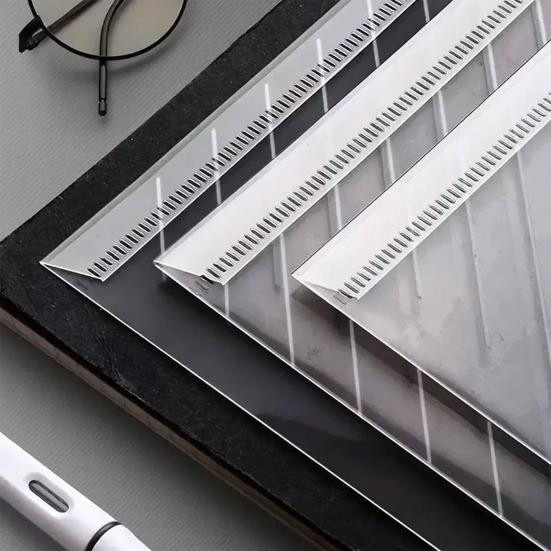 Aunel Dokumentenorganisator A4 Plastik Umschlag Transparent mit Druckknopf 10 Stück - Bild 3