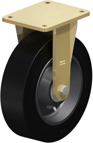 Blickle Bockrolle BS-GEV 302K in Anthrazit und Schwarz aus Stahl mit einem Rad-Durchmesser von 300 mm und einer Tragfähigkeit von maximal 1080 kg - Bild 1