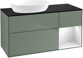 V&B Waschtischunterschrank Finion in Weiß lackiert, Breite: 120 cm, Tiefe: 50,1 cm, Höhe: 50,1 cm - Bild 1