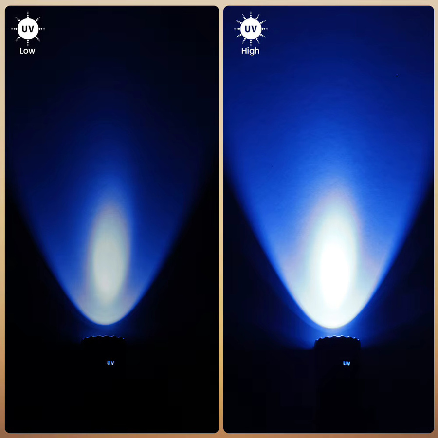 Sofirn SR23 EDC Taschenlampe Schwarz mit 3000LM, 6500K, 365nm UV, SST08 LED und USB-C wiederaufladbarem Akku - Bild 3